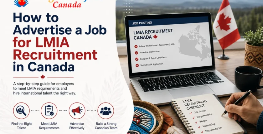 How to advertise a job for LMIA recruitment in Canada
